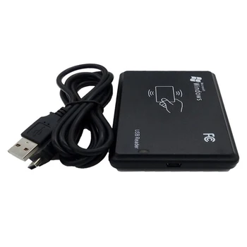 1 Komplekt 13.56 MHz USB-Kaabel Drive-vaba IC-Kaardi Lugeja Test-Kaart, USB-Liides Induktsiooni Arukas Lugeja, Liikmeks Kaardi Lugeja