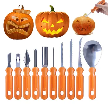 5tk 6tk 7tk 10tk Komplekt Halloween Pumpkin Carving Nuga, Keraamika Savist, Skulptuur, Käsitöö, Spaatel Kunsti Graveerimine Kaabits DIY Tööriist