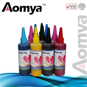Aomya 9 Värve/Set Pigment Tint Epson 3800 3880 All 3850 3890 Printerid Pigment Baasi Müügis Veekindel Erksad Värvid Trükkimine