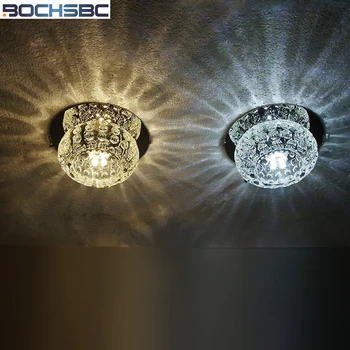 BOCHSBC Kaasaegne Ring Crystal laelambid Led Lamp sisevalgustus Kinnitusrakiseid elutuba, Magamistuba Dinning Tuba, Esik Lambid