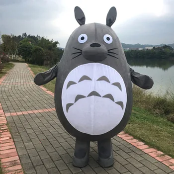 Cosplay Minu Naaber Totoro koomiksitegelast kostüüm Maskott Kostüüm Reklaami Kostüüm Kostüüm Pool Loomade karneval Rekvisiidid