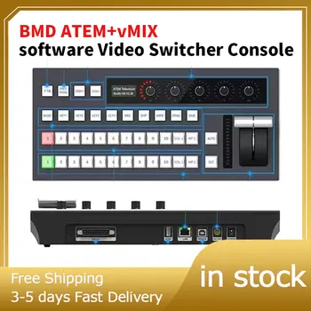 Helian BMD atem +vmix video switcher mikser 12 sisendiga full HD tootmise töötleja klaviatuuri kaasaskantav usb-õmblusteta video switcher