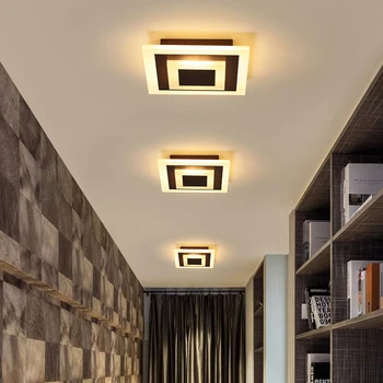Moodne Smart LED Lakke lamp Square laelambid Magamistuba Vahekäiguga elutuba Home Decor sisevalgustus