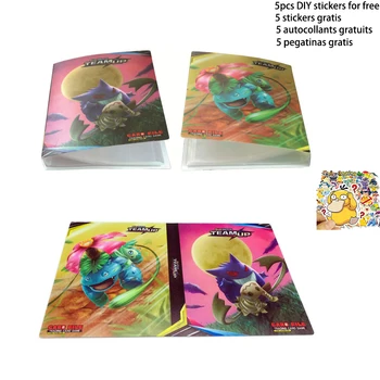 Pokemon Minna 240pcs Kaardid Album, Raamat, Koomiks PIkachu Kaardi DIY Kollektsiooni Koormatud Nimekirja Omanik Võimsus Sideaine Kausta Mänguasjad Lastele