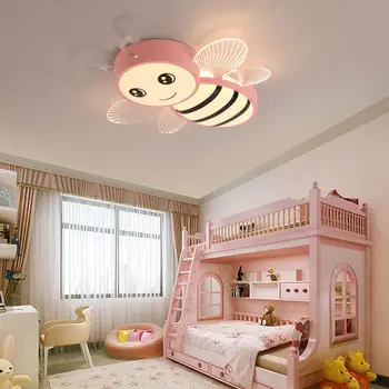 Põhjamaade mesilaste kodu kaunistamiseks salong magamistuba decor smart led lamp põleb toas reguleeritav, laevalgusti lamparas sisevalgustus