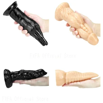 Simuleeritud peenise anal plug anal reamer anal anal mõra masturbatsioon dilataatorid sugu mänguasjad, naiste ja meeste suur must dildo