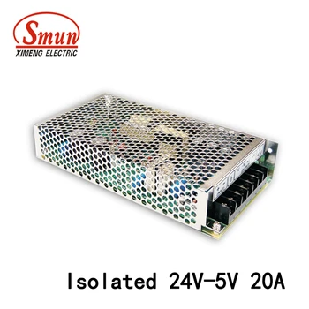 SMUN SD-100B-5 100W 24VDC, Et 5VDC 20A Isoleeritud Lülitus Toide DC/DC Converter