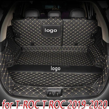 T-ROC T ROC 2019-2020 Auto-styling Auto Tagumine Boot Liner Pagasiruumi Lasti Matt Plaat, Põrandal Vaip Muda Pad Protec