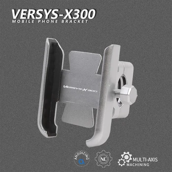 Versys X300/300X Jaoks Kawasaki 2017-2021 2020 CNC Alumiinium Mobiiltelefoni Toele Seisma Navigatsiooni-Hoidik Mootorratta Tarvikud
